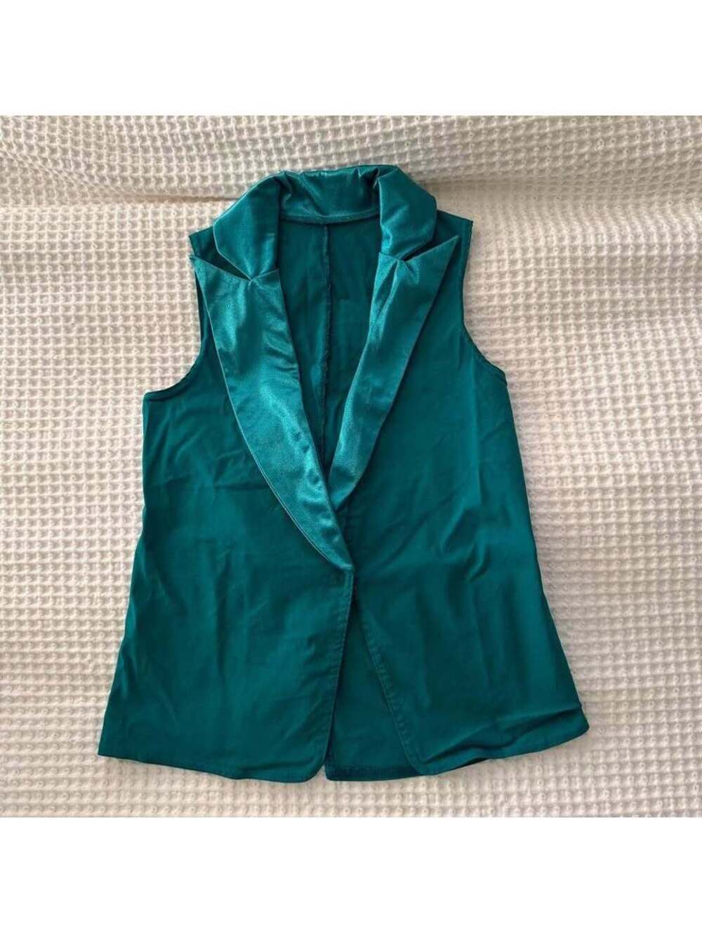 Teal Sleeveless Vest